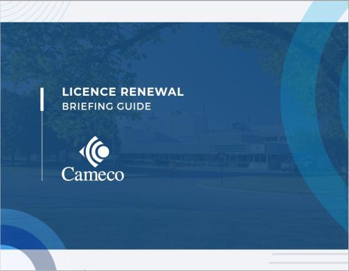 Cameco Licence Renewal PDF Thumbnail